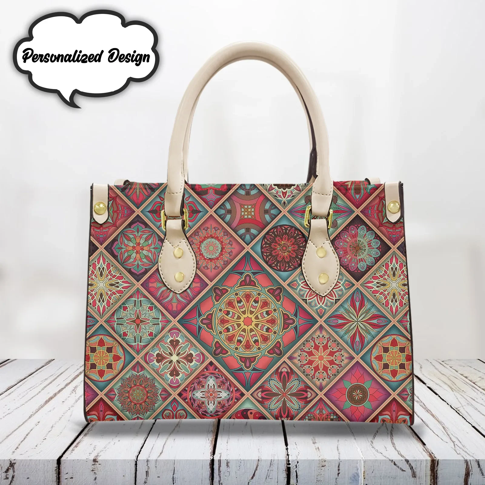 Рисунок 4 - Сумки в богемном стиле с узором мандала