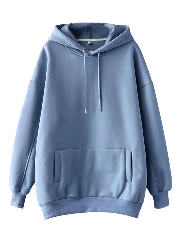 

Soft firm hoods Hoodies women Batwing long sleeves sweatshirts Autumn sweaters Pure fashion tops