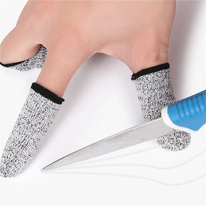 30 PCS Finger Cots Cut Resistant Protection, Extender For Kitchen, Work, Sculpture, Anti-Slip, Reusable