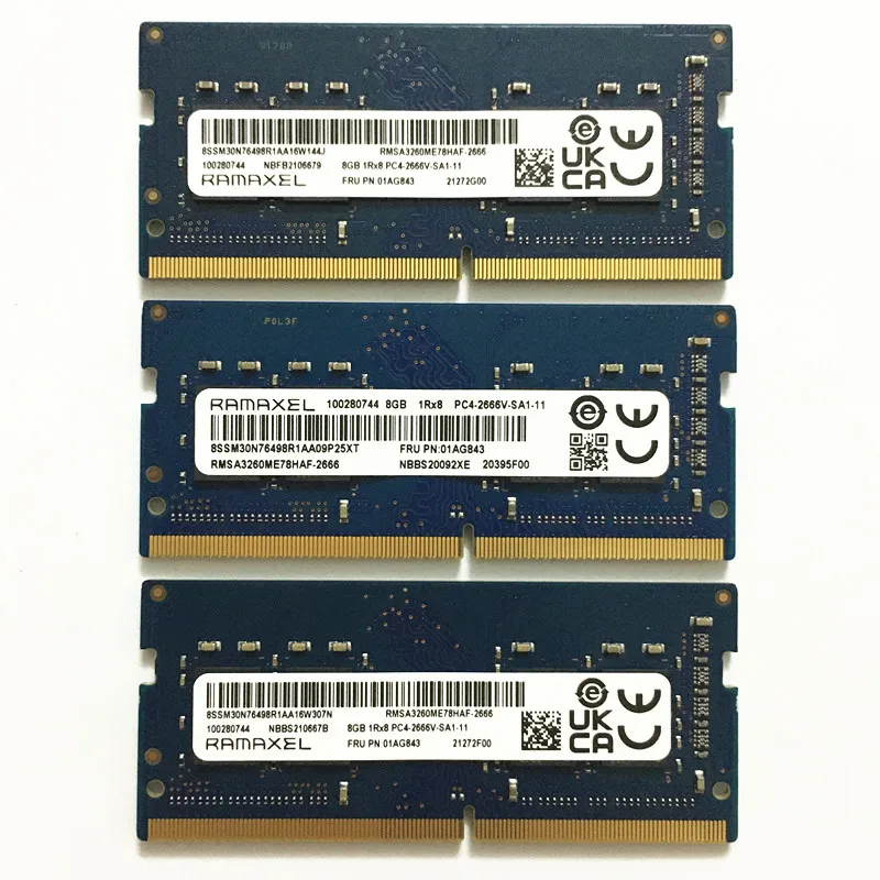 

RAMAXEL DDR4 8GB 2666 RAMS 8GB 1Rx8 PC4-2666V ddr4 8gb 2666mhz Память для ноутбука SODIMM
