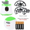 4*AA Battery Mini Table Tennis Robot Service Pitching Machine Trainer Adult Kid Sport Game Gift Racquet Sport 40+ Ping Pong Ball 5