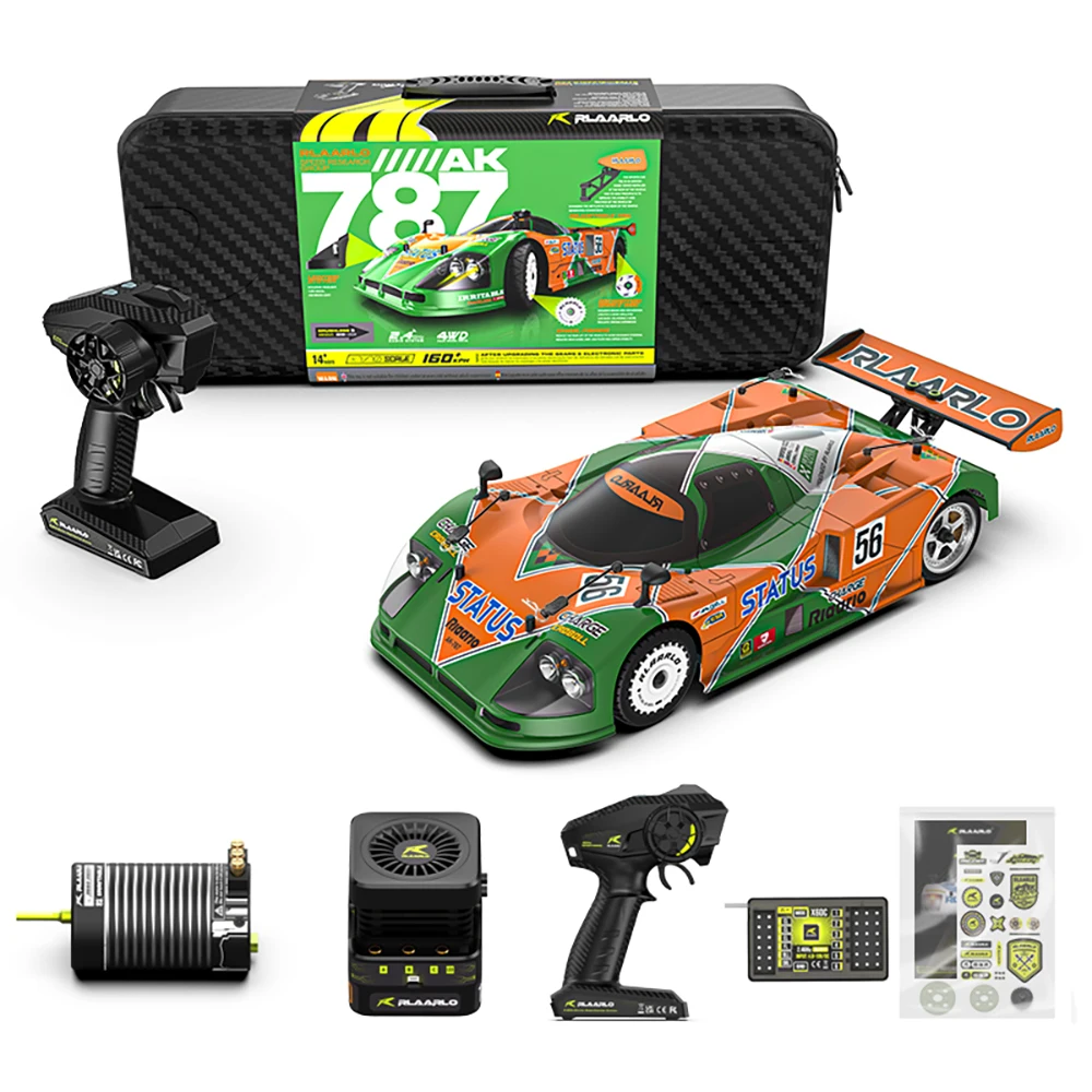 RLAARLO AK-787 Carbon Fiber 120A Brushless Metal 60A RTR 1
