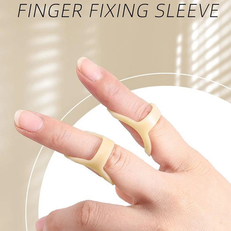 Finger Support Brace Finger Protector 1PC Mallet Finger Splint Brace Protector Broken Finger Joint Stabilizer Straightening Arthritis Knuckle Immobilization