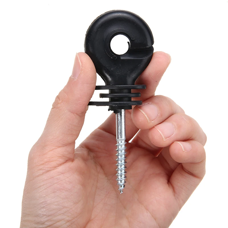 Anneau isolant de clôture électrique, 100 pièces, poteau de clôture