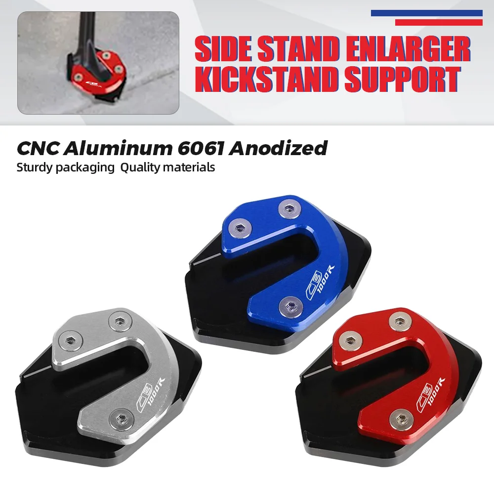 

For HONDA CB1000R CB 1000R CB1000 R 2018 2019 2020 2021 2022 2023 Kickstand Foot Side Stand Extension Base Enlarger Pad Support