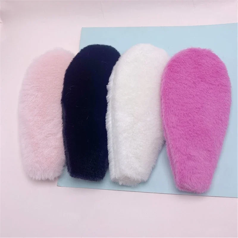 1pc/5pcs/10pcs Rabbits Ear Appliques DIY Hair Clip Keychains Glove Clothes Sewing Craft Patches for Hairband Y1QD
