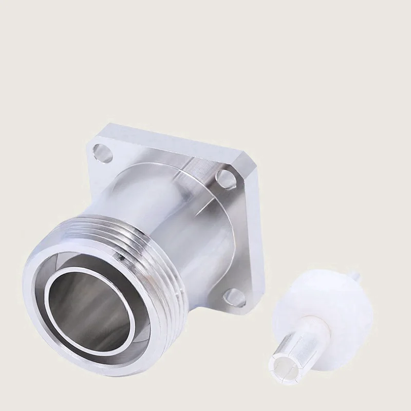

1Pcs/LOT 7/16 L29 DIN Female flange welding RG401/250 cable RF connector ﻿