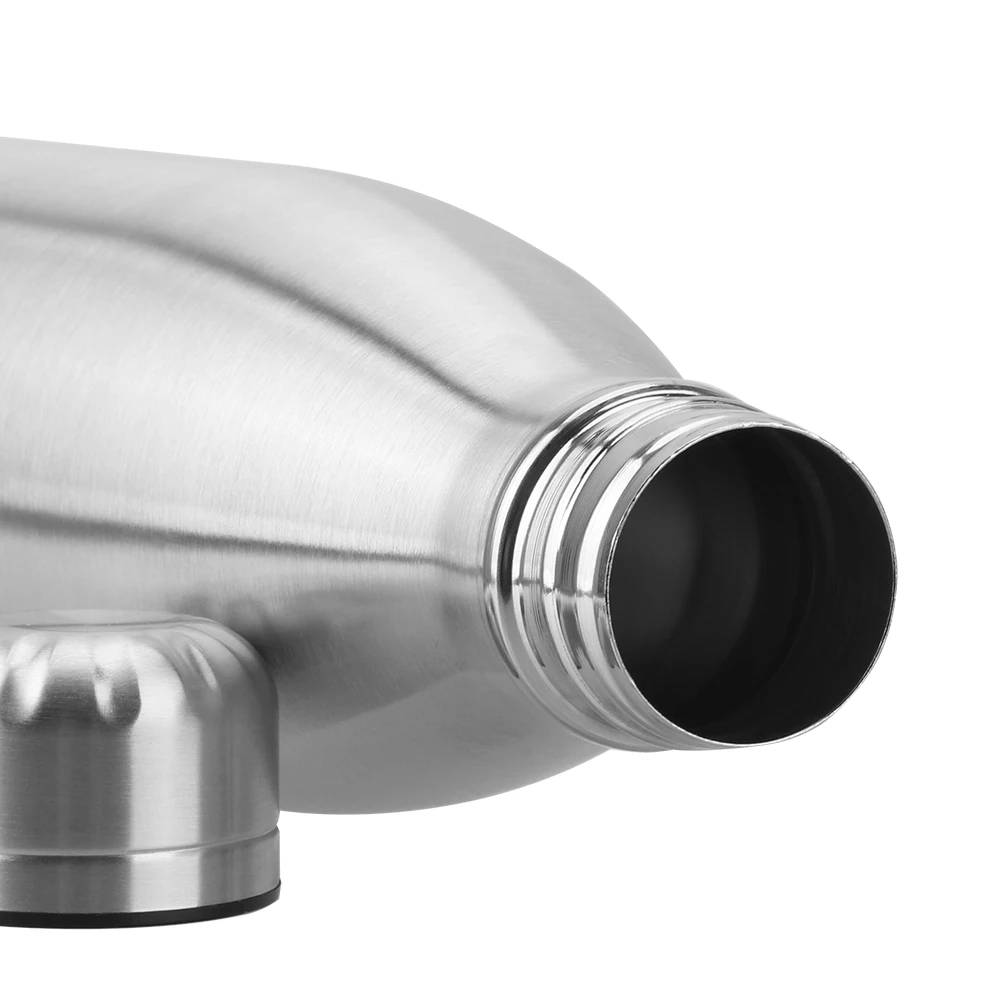 Single Wall Water Bottle Outdoor Travel Sports Drink Bottles 350ML 500ML 750ML 1000ML Stainless Steel Water Cola Bottle water bottle
