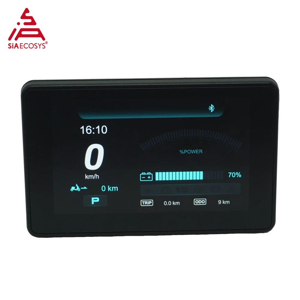 NEWSiAECOSYS5inchSpeedometerCANBUSSpeedometerforElectric