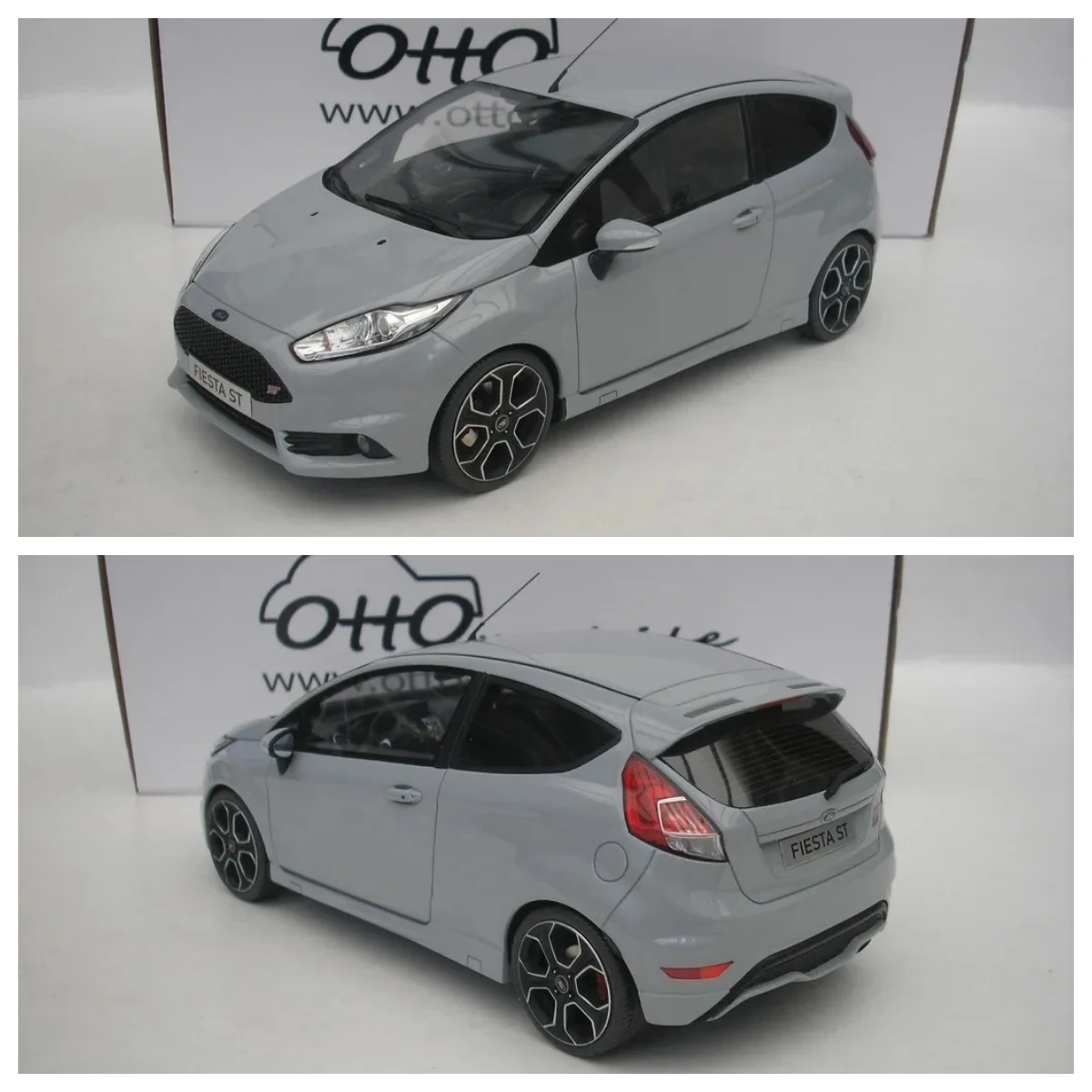 

Fiesta ST 200 2016 Storm Gray 1/18 Otto Mobile OT985 New Resin Model Car Collection Limited Edition Hobby Toys