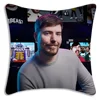 Mr Gaming Beast Game Square Pillow Covers Cartoon Sofa Decorative Home Double-sided Printing Short Plush Cute Cushion Cover 6
