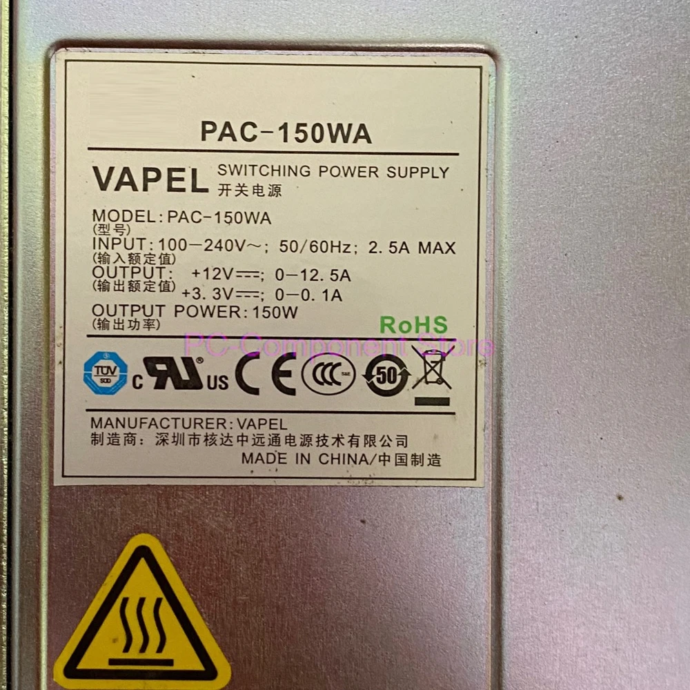 완전히 테스트된 Huawei PAC-150WA 모듈용 스위칭 전원 공급 장치