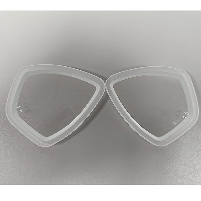 Customize Prescription Snorkeling Mask Gear Tempered Glass Corrective Swimming Mask Set with Dry Tube Diopter From -1.0 to -7.0 3