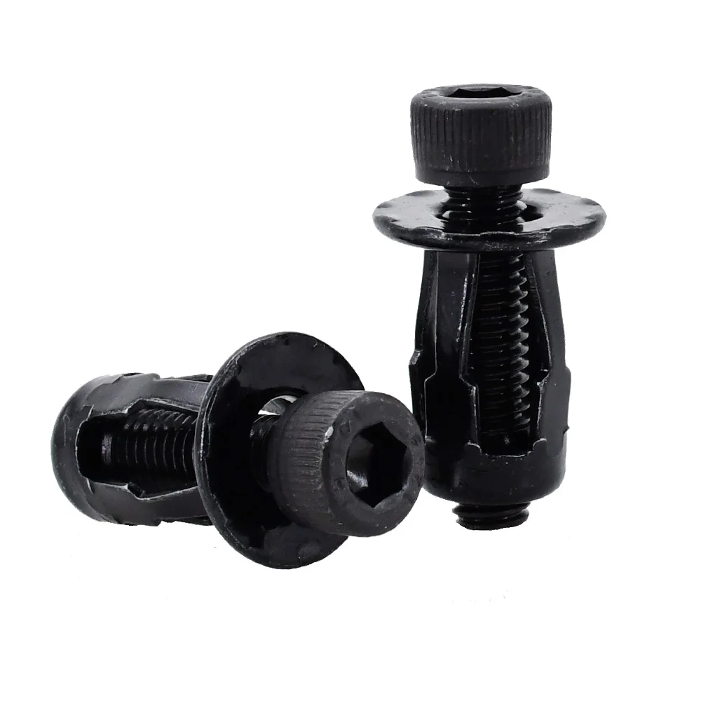 Rivet Nut Kit 20/30/50Pcs Petal Shape Rivet Nut Screw Bolt Expansion Metal Rivetnut Panel Clamp Lock Jack Nuts M4 M5 M6 M8