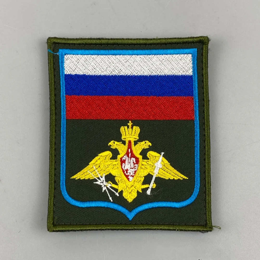 

Нарукавник российских сил воздушной и космической обороны цветной вышитый значок