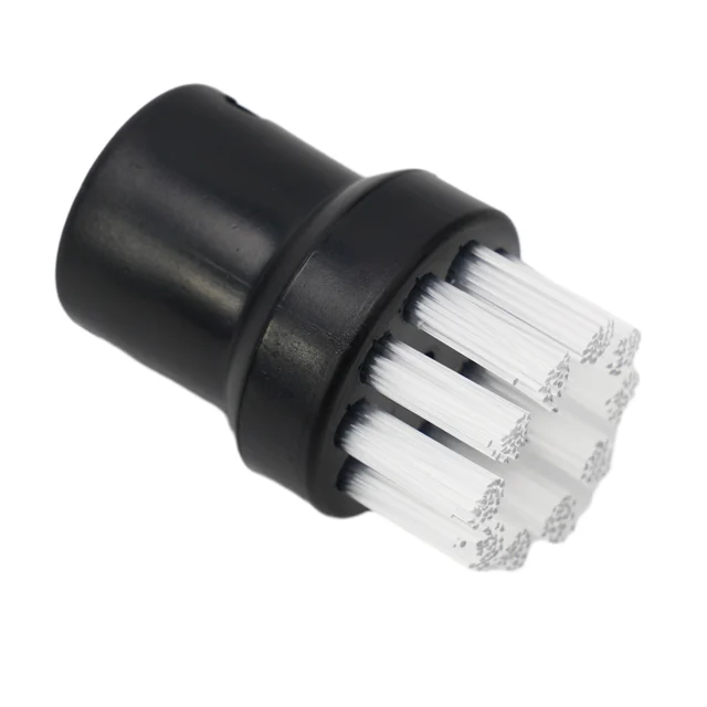 2 Spazzole Rotonde Per Pulitore A Vapore - Accessori In Ottone Compatibili Con Kärcher SC1-SC7 E CTK10/20 - Foto 8