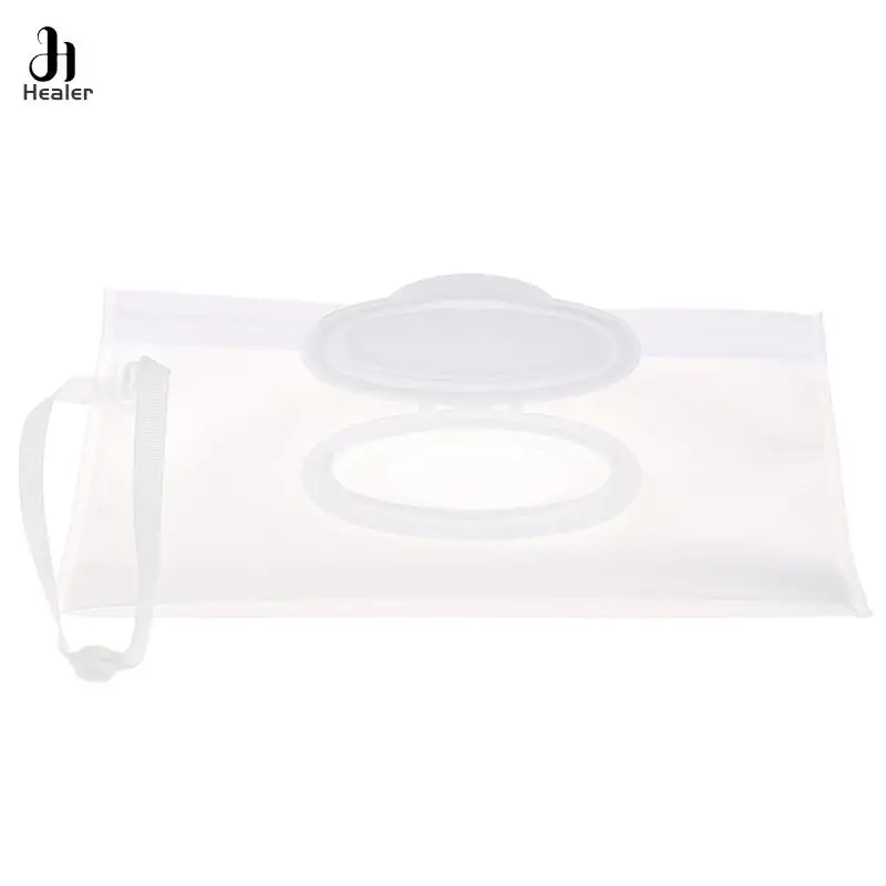 Portable Cartoon Baby Wet Wipes Clutch Pouch and Dispenser