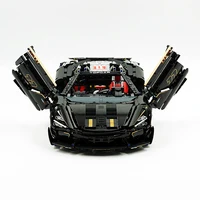 IN STOCK 1:8 MOC Sport Racing CAR Model 720S With Motor 10625 Building Block Bricks Puzzle DIY Toys For Children Christmas Gifts 4