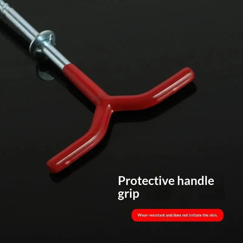 [LA]1개 아이스 낚시 쉘터 앵커 드라이버 도구, 수동 아이스 앵커 드릴 어댑터, 아이스 쉐이크 스테이크용 나사 설치 도구