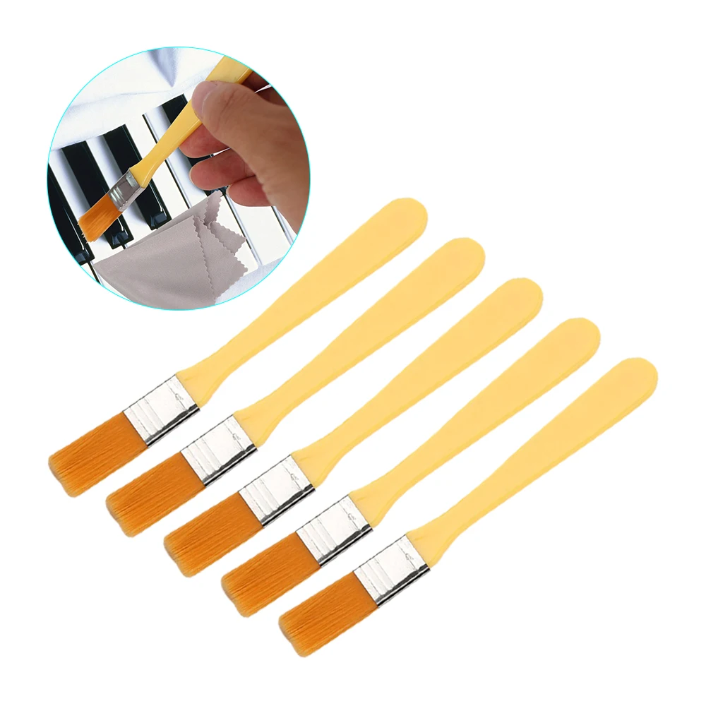 10PCS Plastic Paintbrush Nylon Hair Brushes 135mm/5.31in Cleaning Computer Mobile Phone Laptop Keyboard Multifunctional Tools