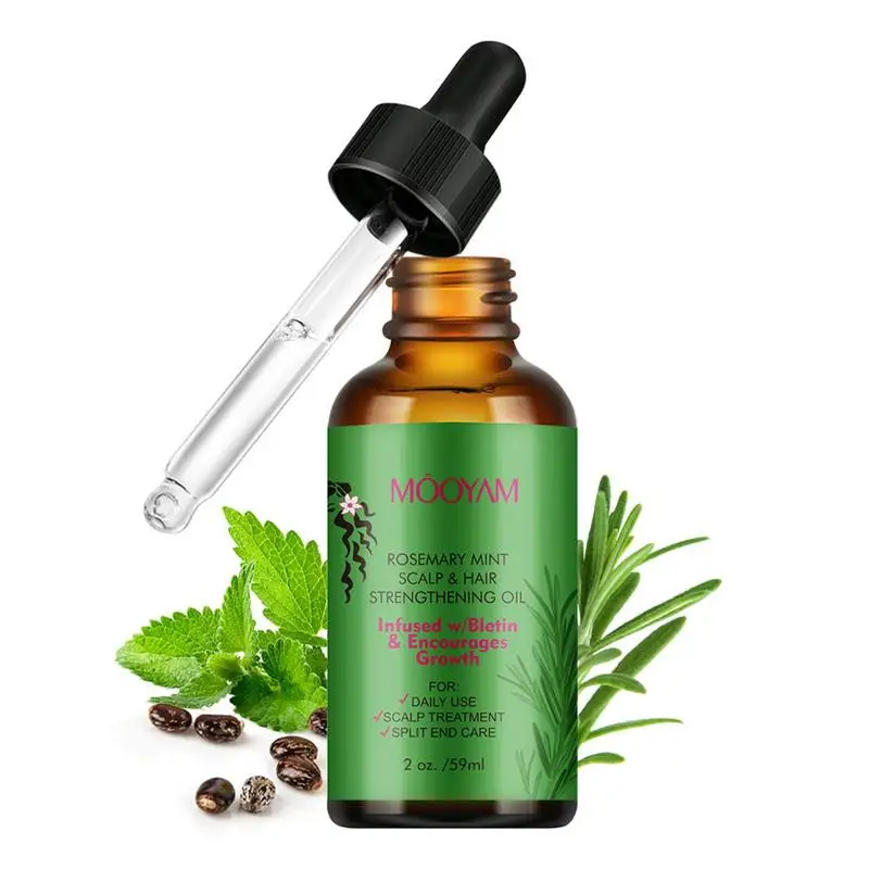 

Organics Rosemary Essential Oil Hair Growth Oils Pure Natural 59ml Hair Essential Oils For Nourish Shiny Hair Healthy Hair Care