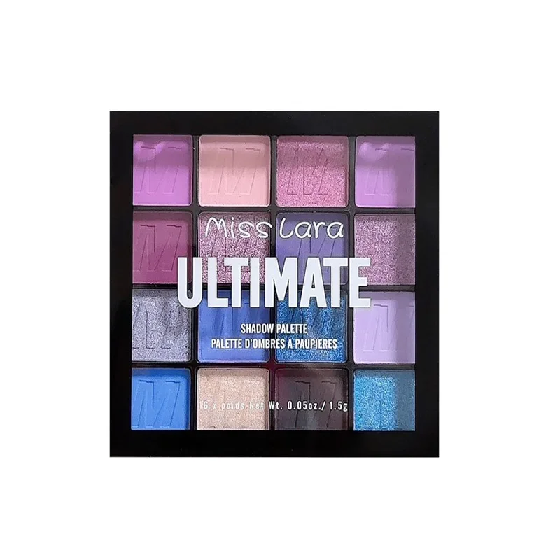 Miss Lara Eyeshadow Palette Matte Glitter Pearlescent Powder Delicate Longlasting Shimmer Waterproof Sweatproof For Eyes Makeup