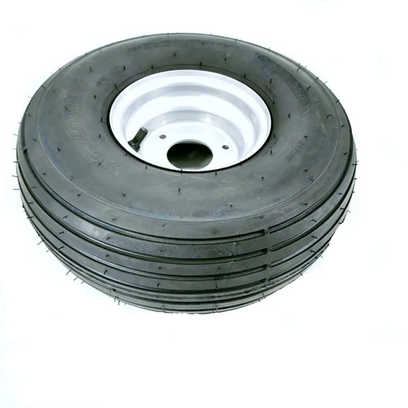 High Quality 15x6.00-6 Vacuum Tire With Wheel Hub Is Suitable For 168cc Go Kart Atv Motorcycle Wheel Rim