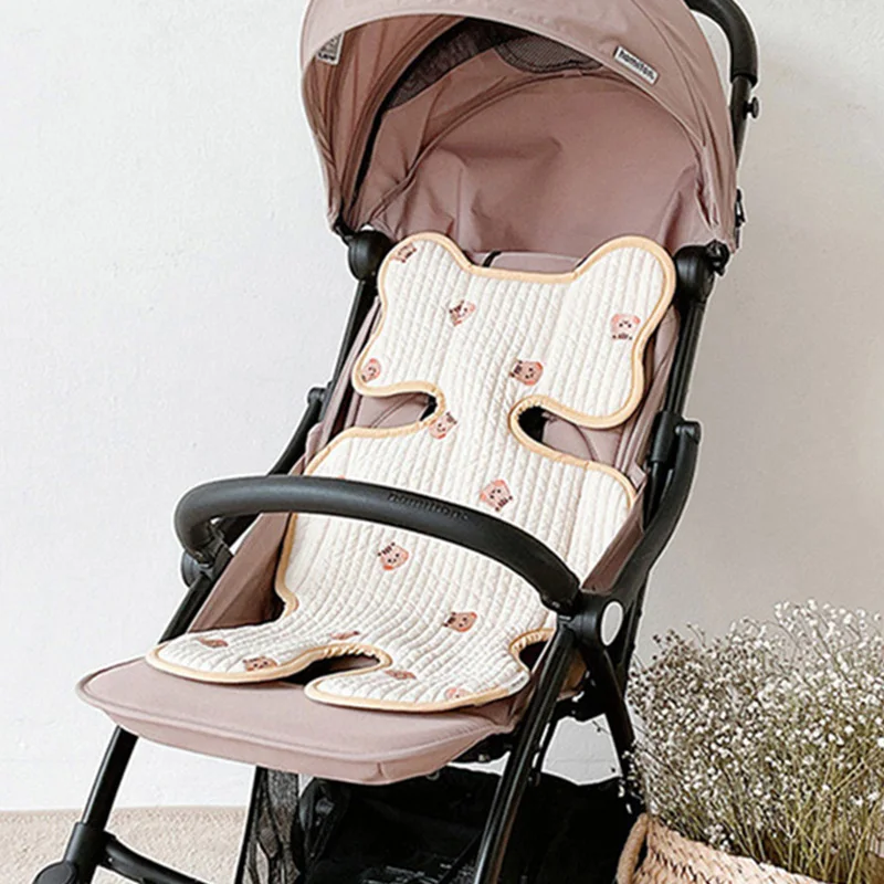 baby stroller handle cover Baby Stroller Liner Breathable Newborn Car Seat Cushion Cotton Pad Infant Pushchair Mattress Mat Summer Kids Pram Accessories baby trend sit and stand stroller accessories	