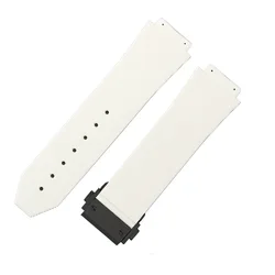 Versatile Watch Strap and Bracelet Tool Set for Hublot Big Bang and Classic Fusion Series (White - Black buckle - A)