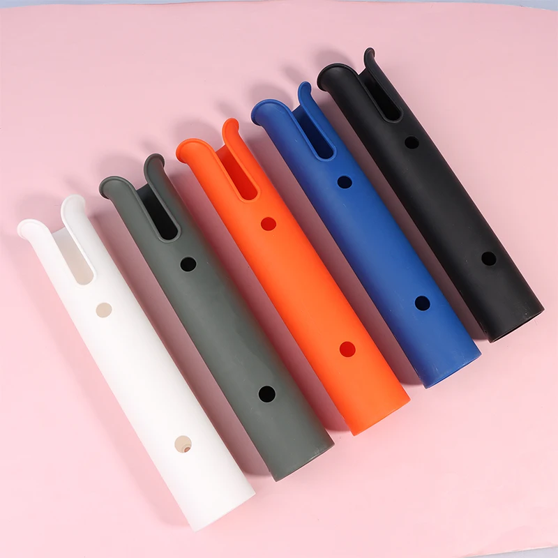 1PC Boat Plastic Fishing Rod Rack Holder Portable Lightweight Spinning Durable Pole Tube Mount Bracket Socket Rack Accessories