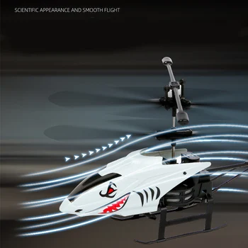 2 Channel Mini USB RC Helicopter Remote Control Aircraft Drone Model with Light 5