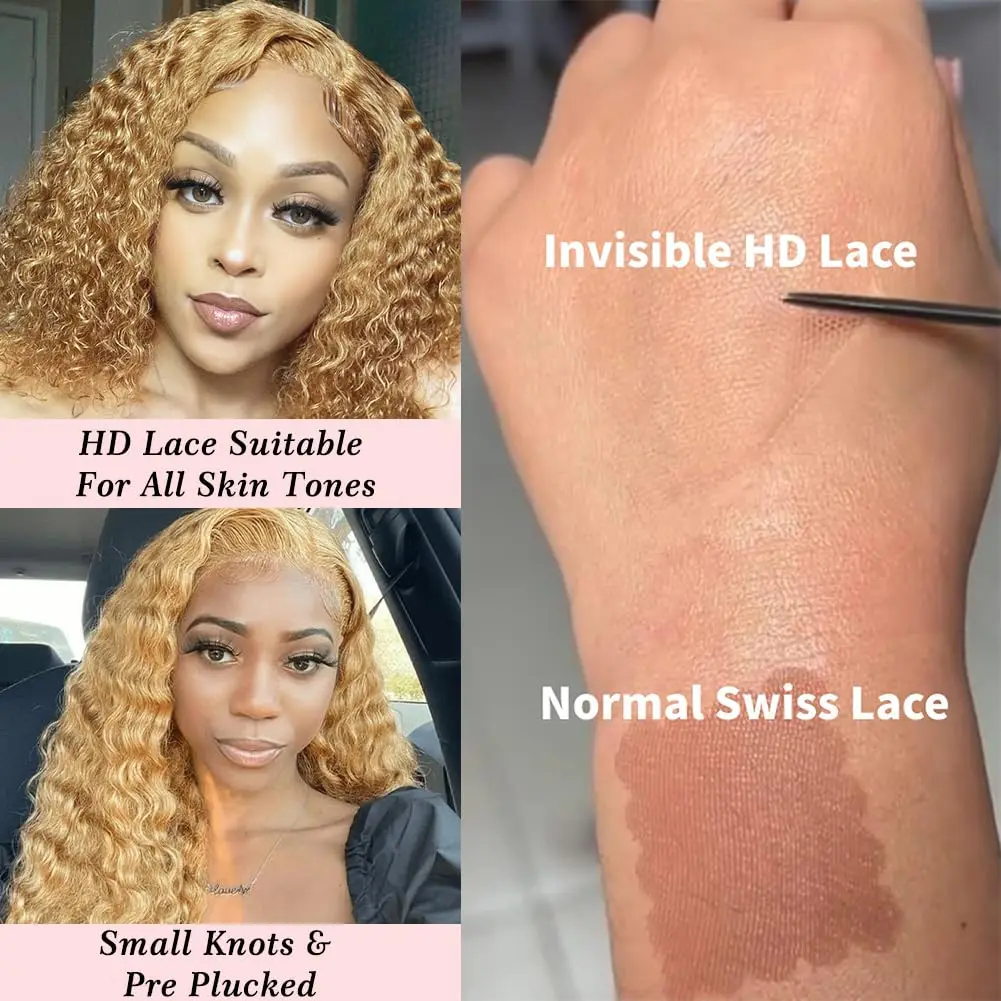 Рисунок 3 - Волосы натуральные кудрявые медовые блонд