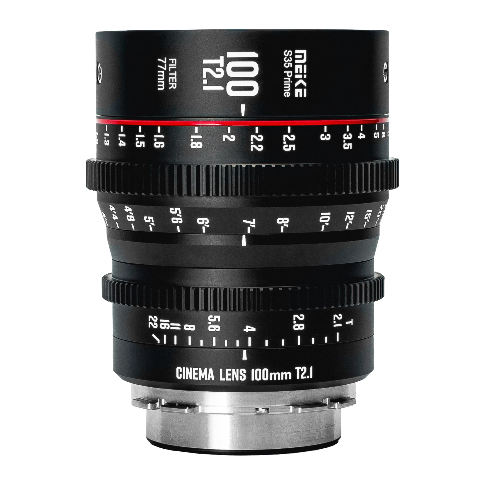 MEKE Meike 프라임 시네 렌즈, PL EF 마운트, 레드 코모도 BMPCC 6K BMPCC 6K 프로 Z CAM S6 카메라용, T2.1 슈퍼 35 S35 프레임, 100mm