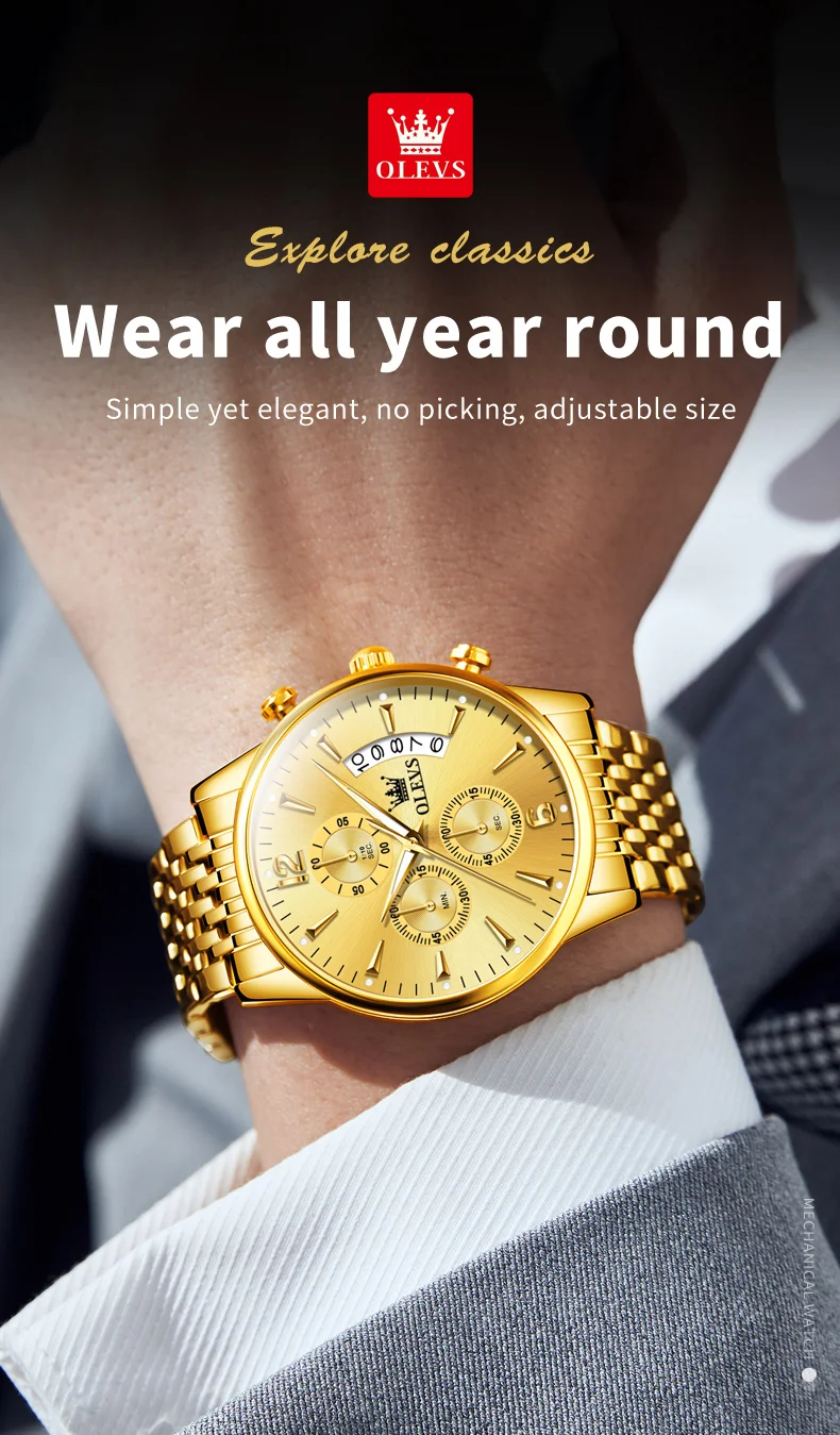 OLESV 2867 Men's Watch description image 4
