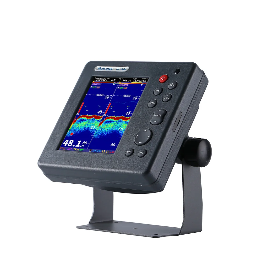 HF-620 해양용 컬러 에코 사운더 어군탐지기 듀얼 주파수 5.6인치 1000피트