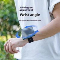 Magnetic Watch Strap Phone Holder for Wrist, Universal Mount for Cycling Running Driving Live Streaming Compatible with iPhone - Image 3