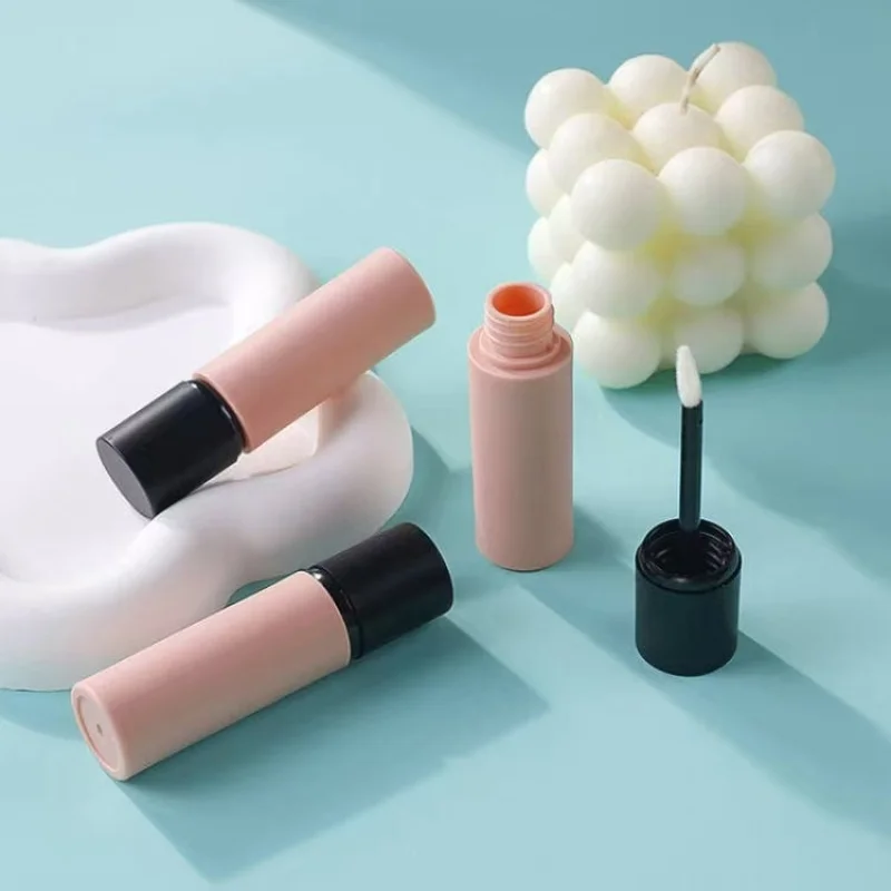 10/30/50PCS Empty Round Lip Gloss Tube Big Brush DIY Handmade Empty Liquid Lipstick Tube Makeup Tool Cosmetic Container