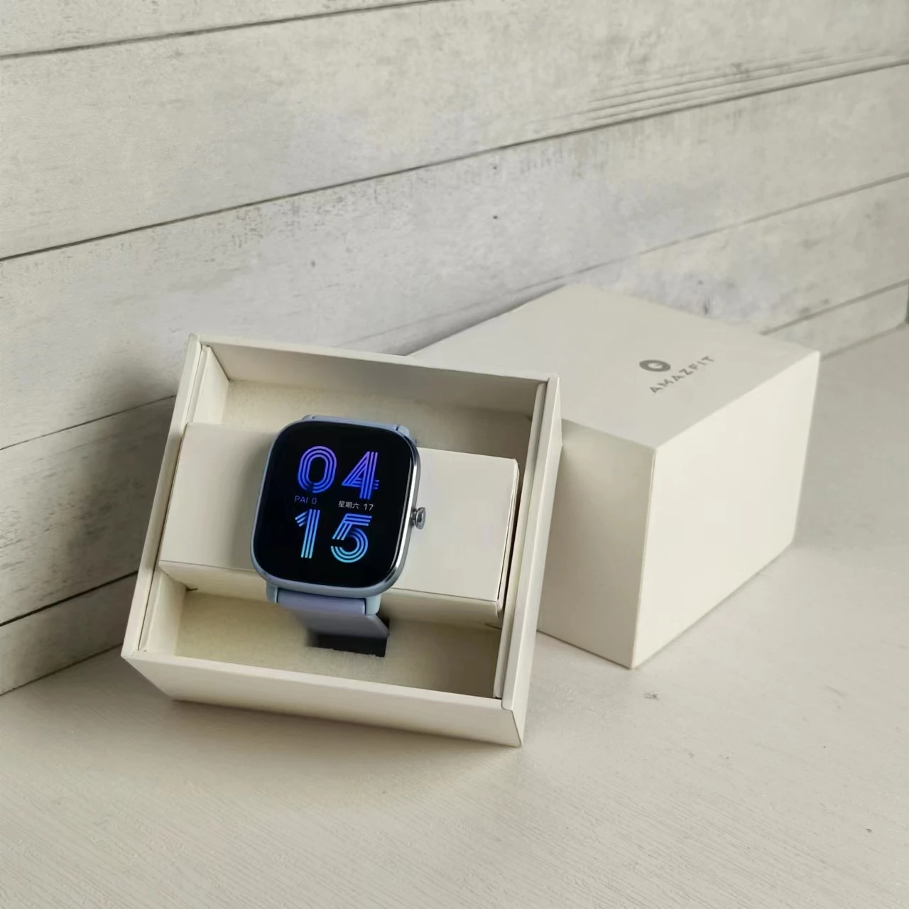 Amazfit-reloj inteligente GTR42 GTS y GTS 2 para mujer, minireloj con caja,  regalo de cumpleaños