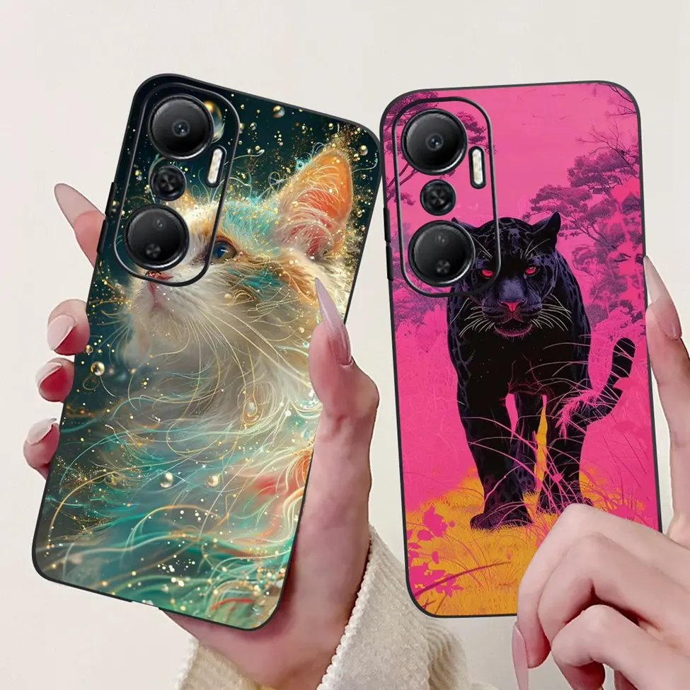 Cute Cartoon Funny Luxury Shockproof Silicon Phone Case - Stylish Back Cover
