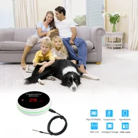 Haozee Tuya Smart WIFI Thermometer With External Temperature Probe USB Charge or Rechargable Battery - Image 2