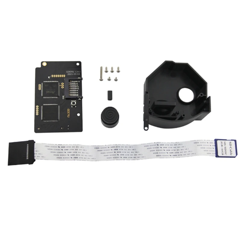 

DC V5.15B GDEMU Optical Drive Simulation Board For Dreamcast And Colorful Remote SD Card Mount Kit For GDEMU