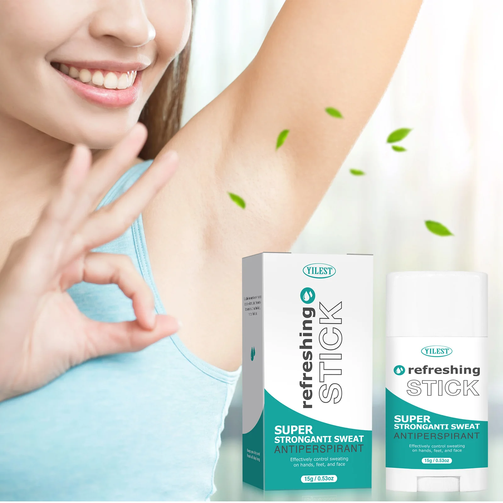 Super Strong Antiperspirant Stick For Hands Feet And Face_voghion.com