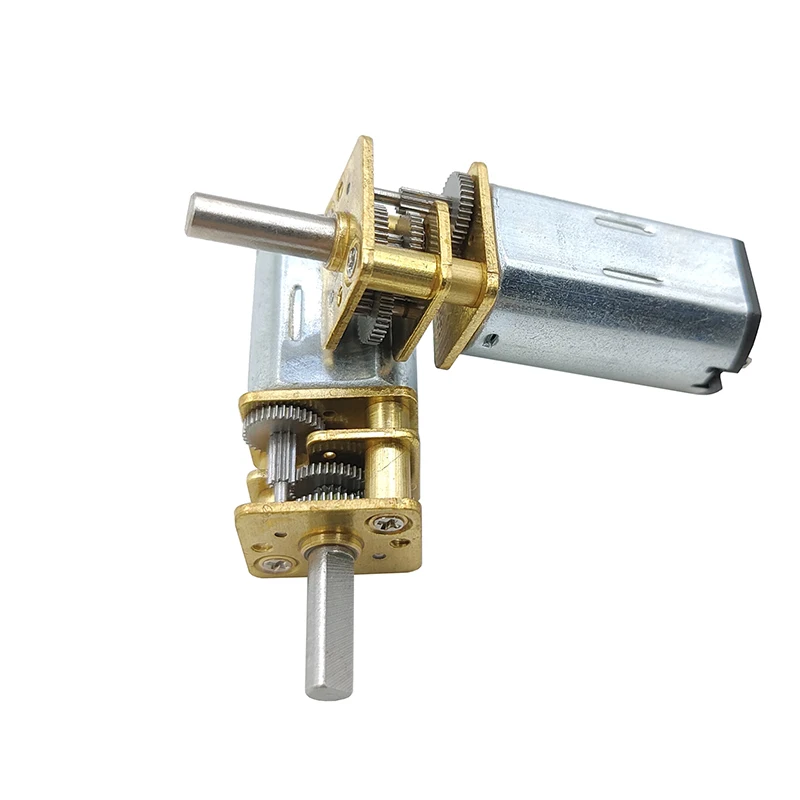 Mini Metal Gear Motor DC 3V/6V/12V N20 N30 15-1000RPM