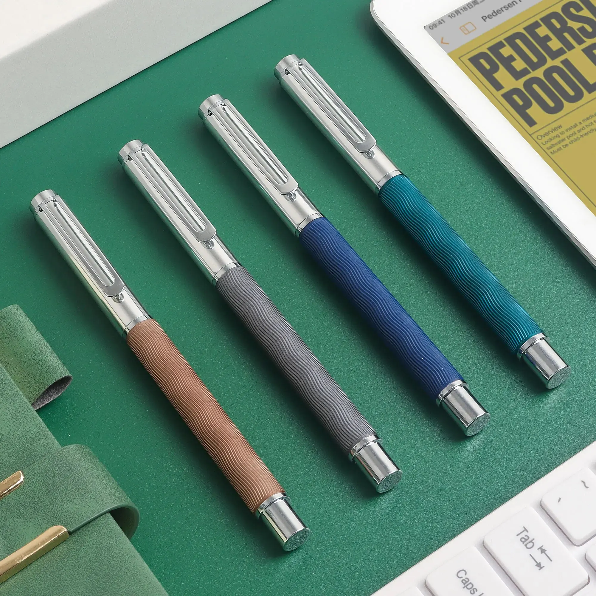 Fountain Pen 1 PC Luxury Business Style Steel With Gift Box For Gifting