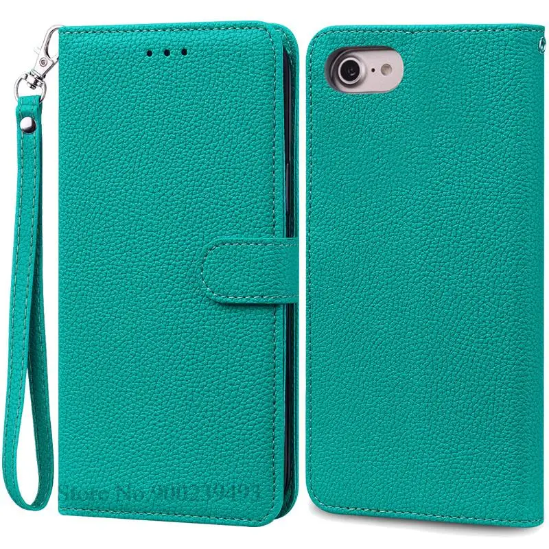 Leather Flip Wallet Phone Case – Soft Silicone Cover with Luxury Design