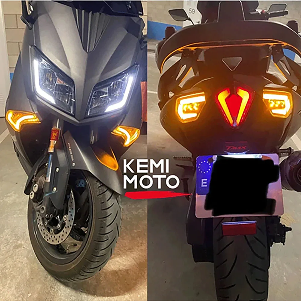 LED Turn Signal Light For TMAX 530 TMAX530 T-MAX530 2012 2013 2014