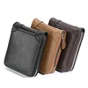 Men Zipper Wallet Money Bag Fashion Multifunctional PU Soft Leather Wallet Card Holder with Hasp Coin Pocket Purse Multi-card 6
