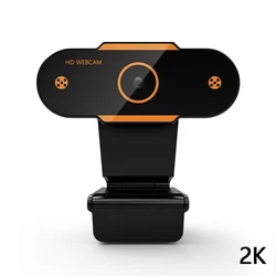 4K HD Auto Focus USB Webcam with Built - In Microphone for Video Calls and Online Meetings (2K)