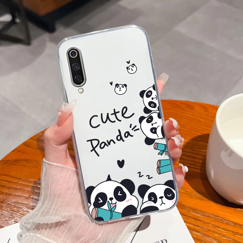 Gradient Color Clear Back Cover Soft Slim Phone Case Housing