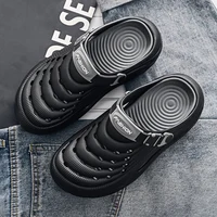Unisex Summer Slippers Men Clogs Platform Women Beach Sandals Outdoor Casual Non-slip Footwear Men Sandals 2